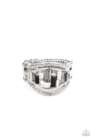 Treasure Chest Charm - Black - Paparazzi
