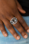 Treasure Chest Charm - Black - Paparazzi