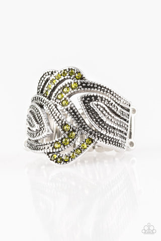 Fire and Ice - Green - Paparazzi