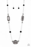 Crystal Charm - Black - Paparazzi