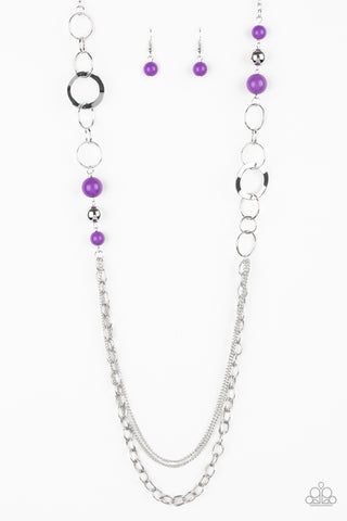 Modern Motley - Purple - Paparazzi