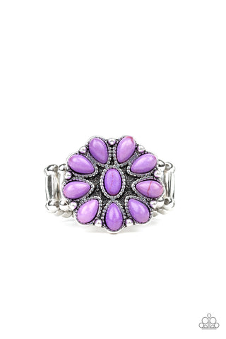Stone Gardenia - Purple - Paparazzi