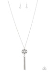 Fine Florals - Silver - Paparazzi