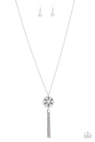 Fine Florals - Silver - Paparazzi