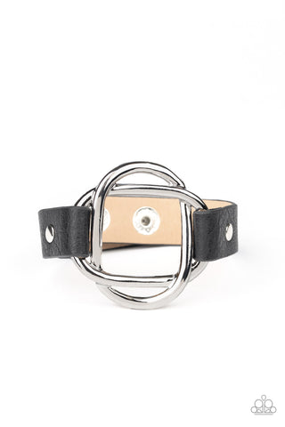 Nautically Knotted - Black - Paparazzi