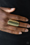 Urban Glyphs - Brass - Paparazzi