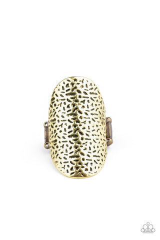 Urban Glyphs - Brass - Paparazzi