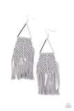 Macrame Jungle - Silver - Paparazzi