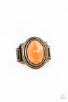 Cliff Dweller Demure - Orange - Paparazzi