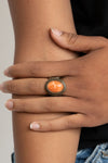 Cliff Dweller Demure - Orange - Paparazzi