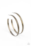 Rustic Radius - Brass - Paparazzi