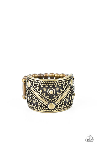 Primal Patterns - Brass - Paparazzi