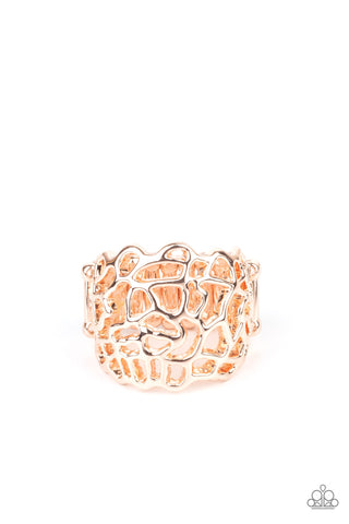 Get Your FRILL - Rose Gold - Paparazzi