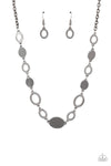 Working OVAL-time - Black - Paparazzi