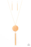 Up FAUX Grabs - Orange - Paparazzi