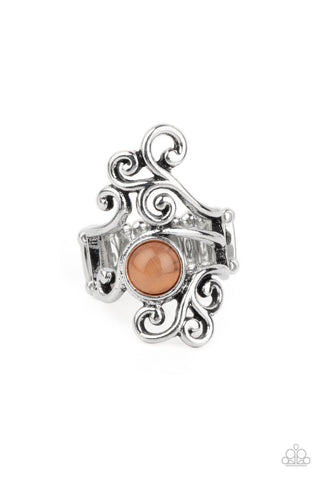 Glimmering Grapevines - Orange - Paparazzi