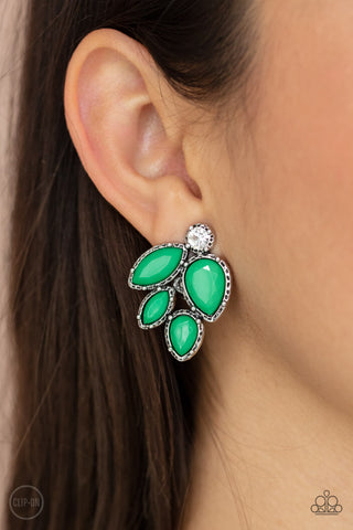 Fancy Foliage - Green - Paparazzi