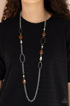 SHEER As Fate - Orange - Paparazzi