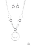 HOOP du Jour - Silver - Paparazzi