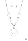 HOOP du Jour - Silver - Paparazzi