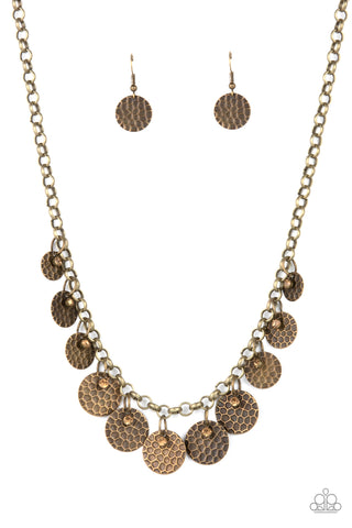 Delightfully Dappled - Brass - Paparazzi