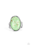 Glittery With Envy - Green - Paparazzi