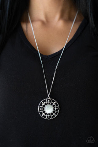 Celestial Compass - White - Paparazzi