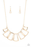 Full-Fledged Framed - Gold - Paparazzi