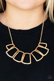 Full-Fledged Framed - Gold - Paparazzi