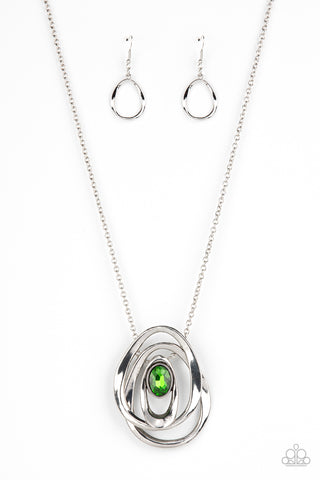 Luminous Labyrinth - Green - Paparazzi