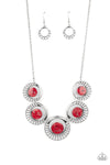 Elliptical Effervescence - Red - Paparazzi