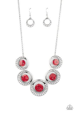 Elliptical Effervescence - Red - Paparazzi