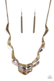 Mixed Metal Mecca - Brass - Paparazzi