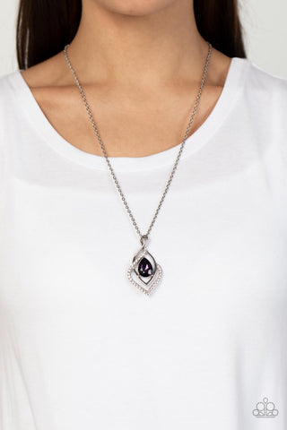 Dauntless Demure - Purple - Paparazzi
