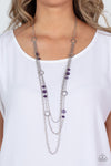 Starry-Eyed Eloquence - Purple - Paparazzi