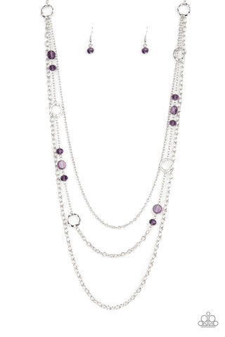 Starry-Eyed Eloquence - Purple - Paparazzi