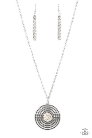 Targeted Tranquility - White - Paparazzi