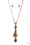 Knotted Keepsake - Orange - Paparazzi