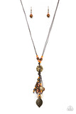 Knotted Keepsake - Orange - Paparazzi