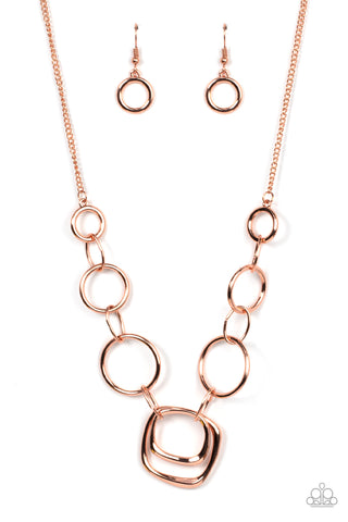Linked Up Luminosity - Copper - Paparazzi