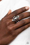 Deceivingly Diamond - Black - Paparazzi