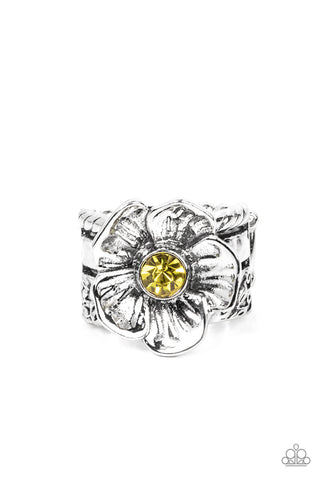 Prismatically Petunia - Yellow - Paparazzi