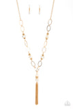 Taken with Tassels - Gold - Paparazzi