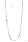 Petitely Prismatic - Silver - Paparazzi