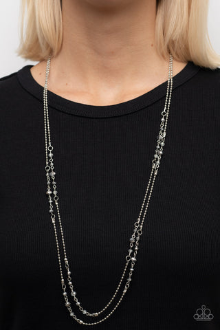 Petitely Prismatic - Silver - Paparazzi