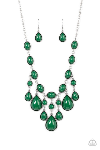 Mediterranean Mystery - Green - Paparazzi