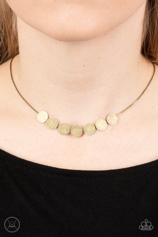 Slimmer Glimmer - Brass - Paparazzi