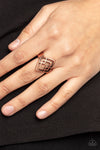 Diamond Duo - Copper - Paparazzi