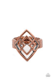 Diamond Duo - Copper - Paparazzi