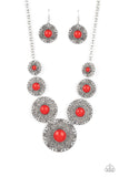 Garden Glade - Red - Paparazzi